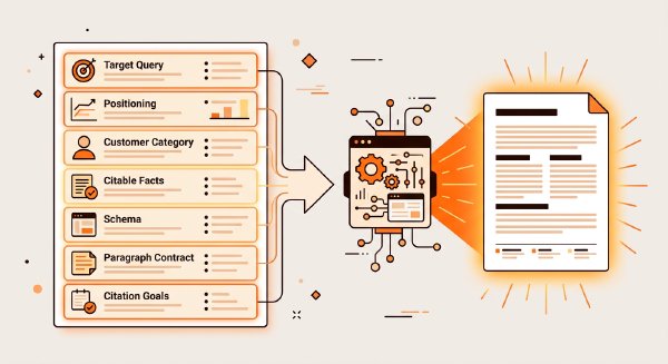 Content Generation for GEO - Briefs That Produce Citable AI-Generated Drafts (Part 1 of 4)
