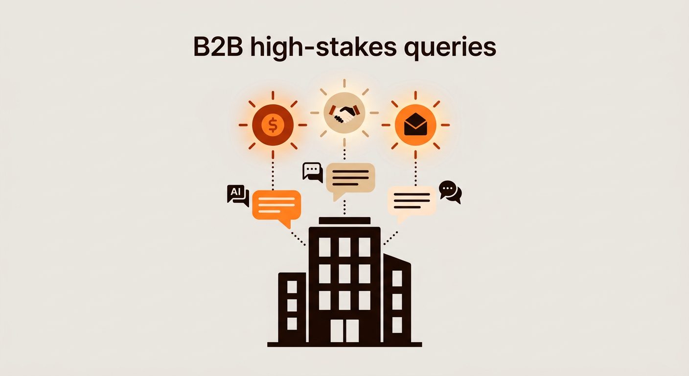 Who Is Organic GEO Best For - The B2B Case: Low Traffic, High Stakes (Part 1 of 6)